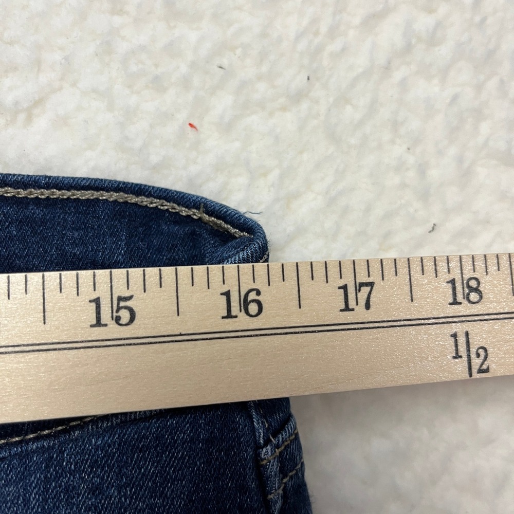 Lucky Brand Women’s Skinny Jeans - Dark Blue Wash - Picture 4 of 11